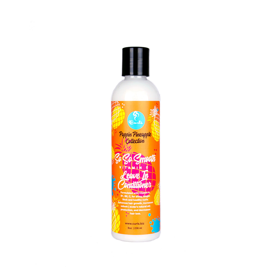 So So Smooth Vitamin C Leave In Conditioner - Poppin Pineapple