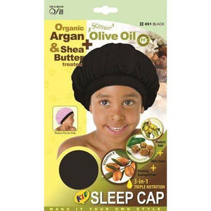 Qfitt Kid's Sleep Cap / Black